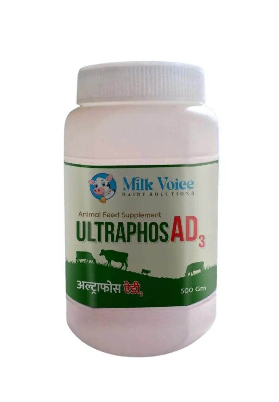 Ultraphos AD₃ - Animal Feed Supplement for Improved Milk Production (500g) - Milk Voice Dairy Solutions
