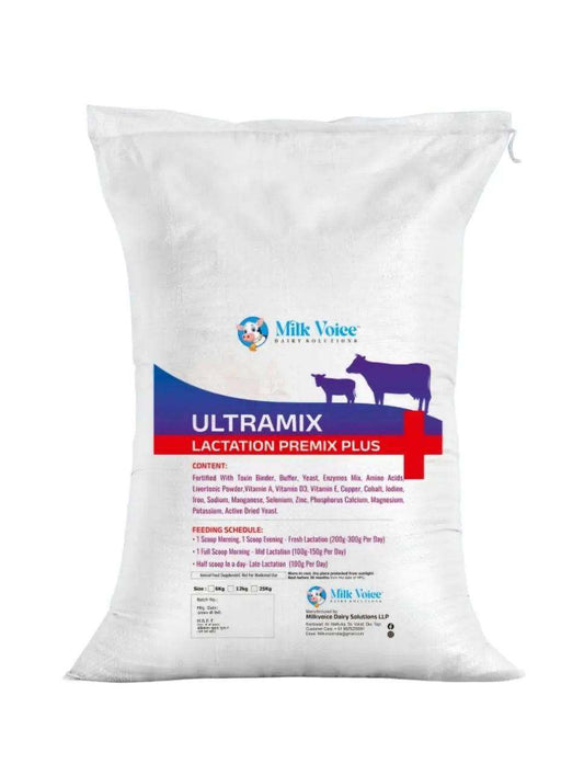 Ultramix Lactation Premix – Complete Mineral Supplement for Dairy Cattle - Milk Voice Dairy Solutions 