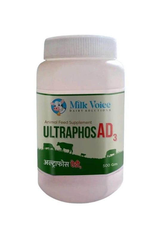 Ultraphos AD₃ - Animal Feed Supplement for Improved Milk Production (500g) - Milk Voice Dairy Solutions 