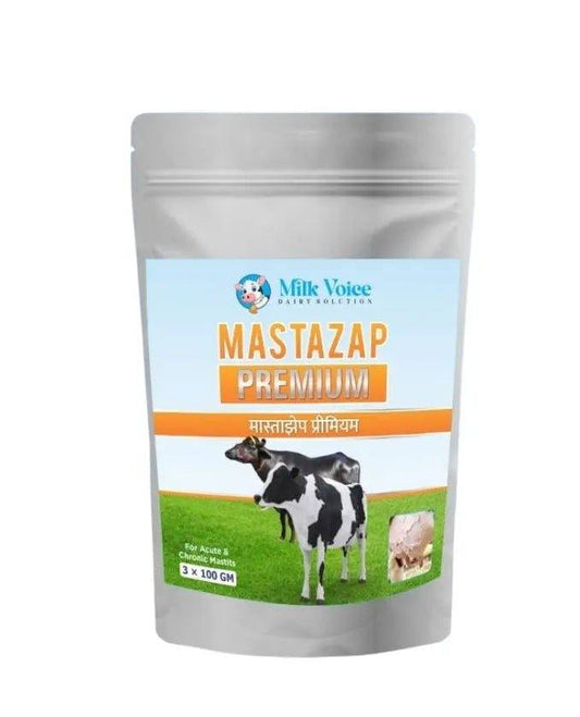 Mastazap Premium – Herbal Supplement for Acute & Chronic Mastitis (3 x 100g) - Milk Voice Dairy Solutions 