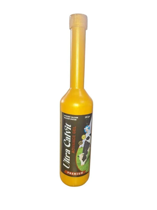 Ultra Calvit Advance Gel for Cattle by Milk Voice – Premium Calcium Gel Supplement for Fast Calcium Delivery in Cows and Buffaloes